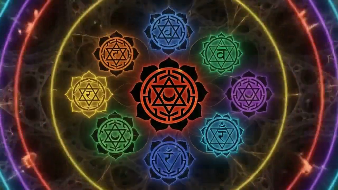 The Chakra Symphony - Mandelbulb Loop (Video)