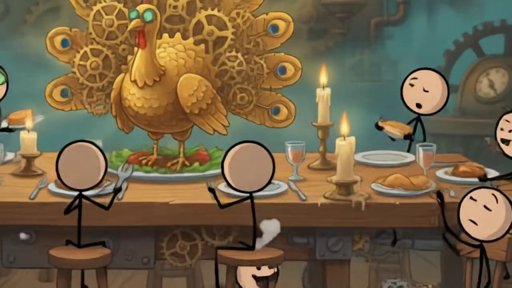 Stickman Adventures - Episode 6: The Gear Turkey Feast