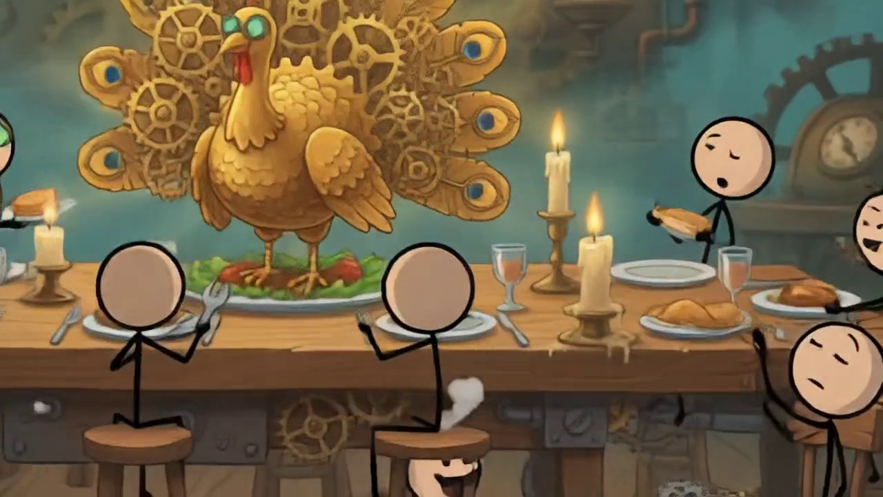 Stickman Adventures - Episode 6: The Gear Turkey Feast