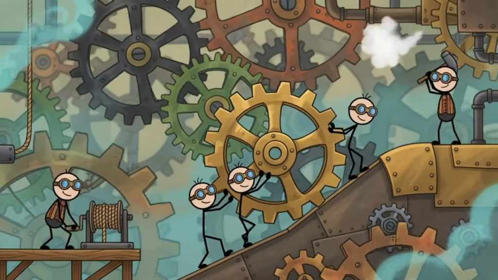 Stickman Adventures - Episode 2: Building the Clockwork