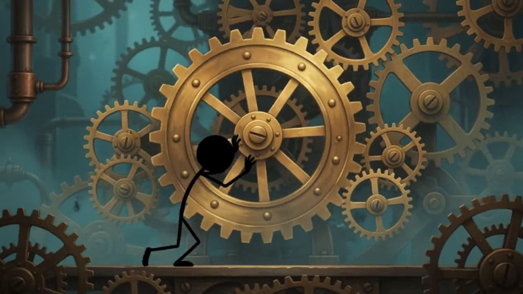 Stickman Adventures - Episode 1: Working the Gears