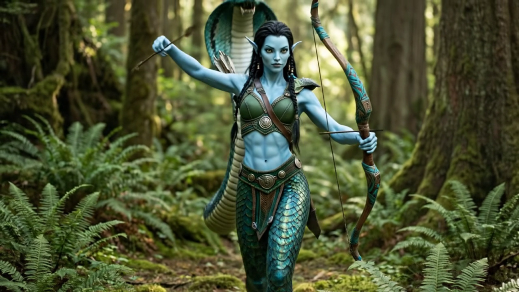 Nagas of the Mossy Glade - Naga HD Video