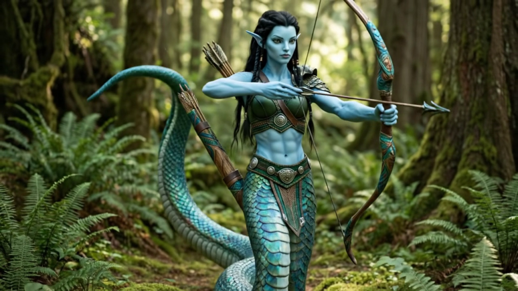 The Naga Watch by the Woodland Stream - Naga HD Video