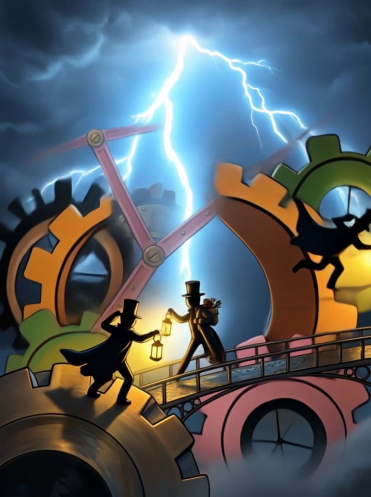 Stickman and Gears Motion 4 - Stickman and Gears Video