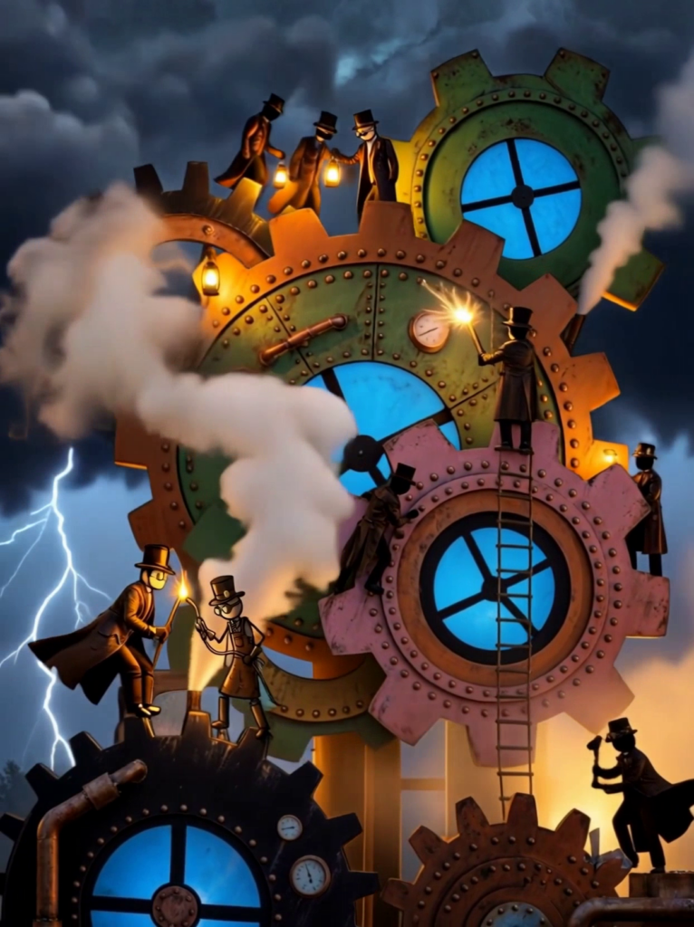 Stickman and Gears Motion 5 - Stickman and Gears Video