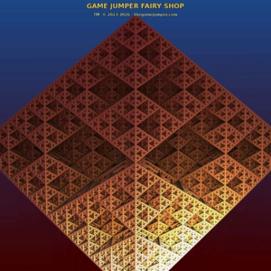 Floating Cube - Living Fractal Video