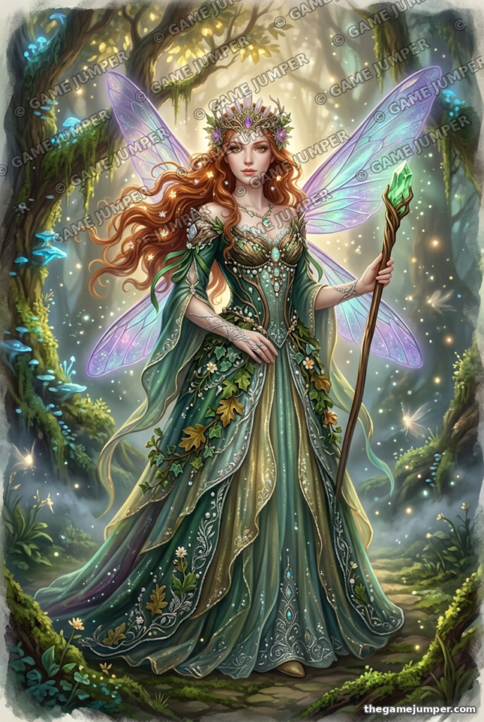 Queen Luminae — Digital Art — Game Jumper fantasy digital art