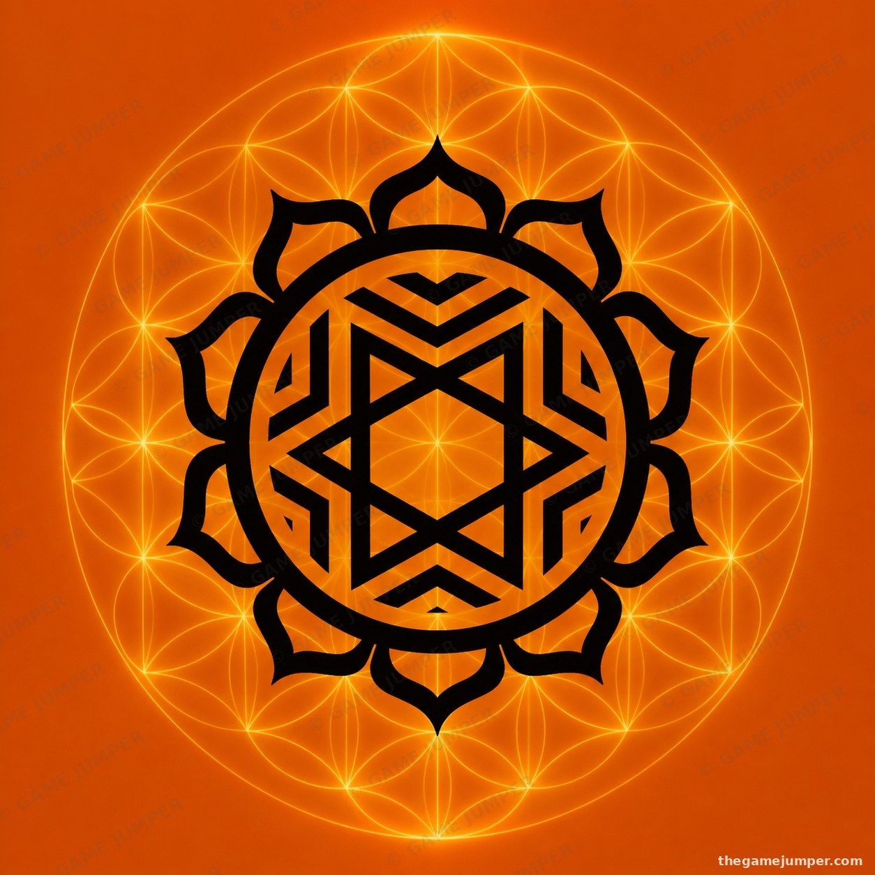 Living Chakra Mandelbulb - Svadhisthana (Sacral) (417 Hz)