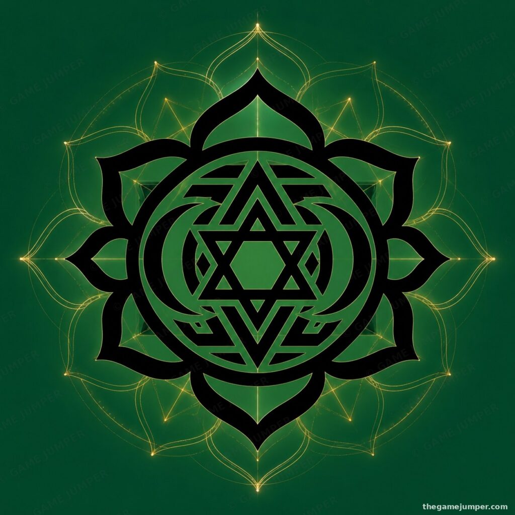 Living Chakra Mandelbulb - Anahata (Heart) (639 Hz)