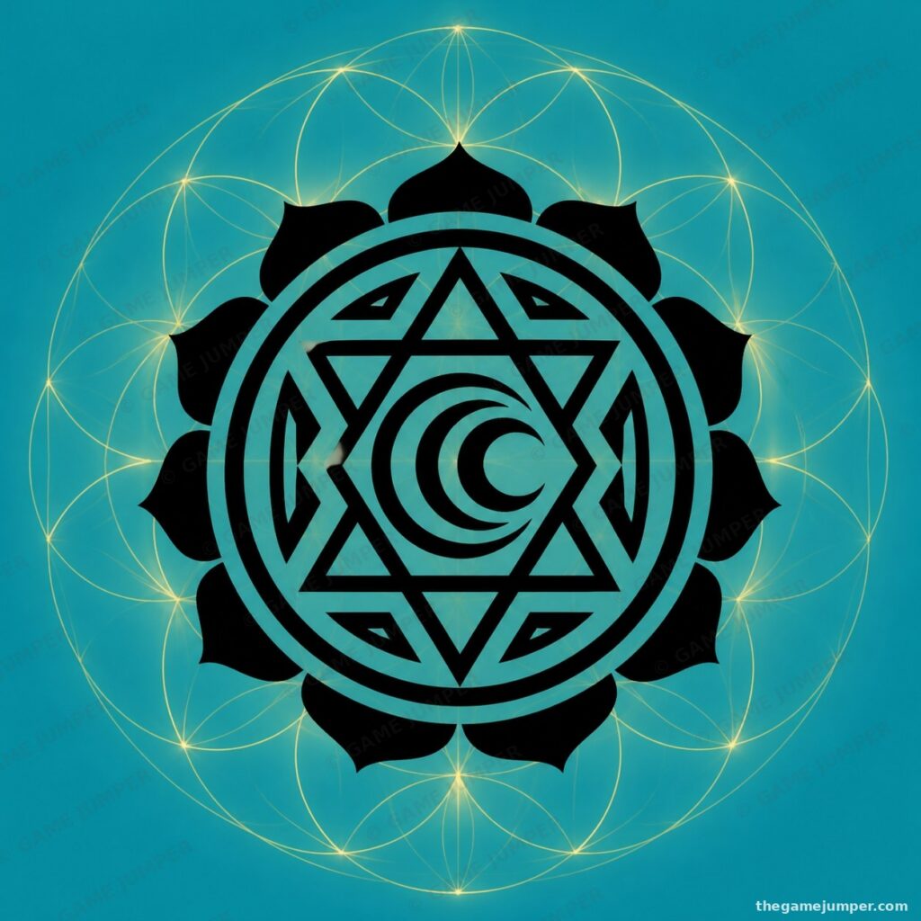 Vishuddha (Throat) - Chakra Sigil Poster