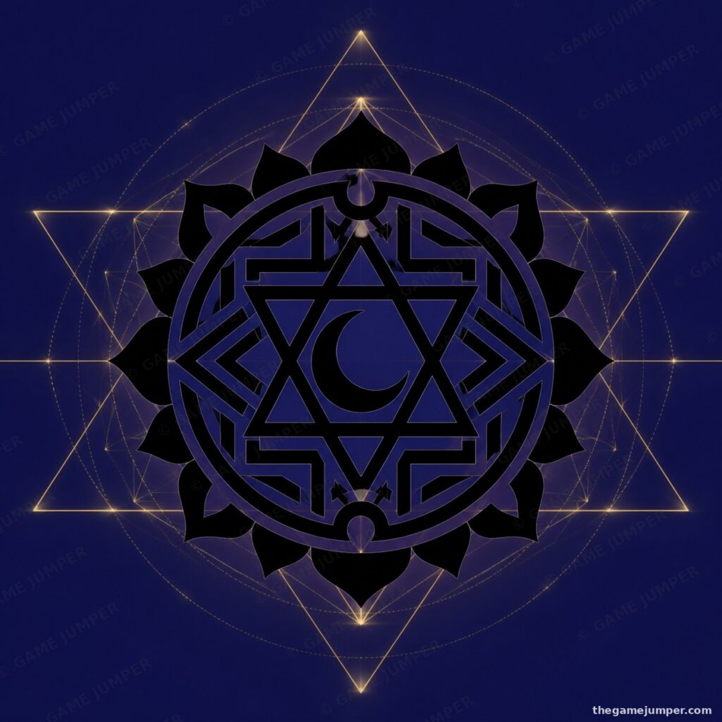 Ajna (Third Eye) - Chakra Sigil Poster
