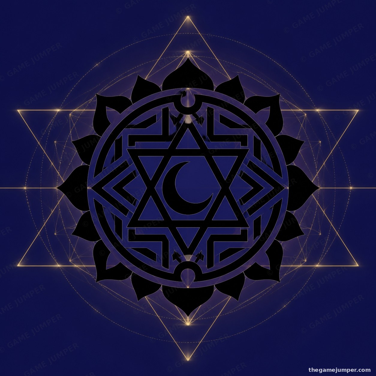 Ajna (Third Eye) - Chakra Sigil Poster