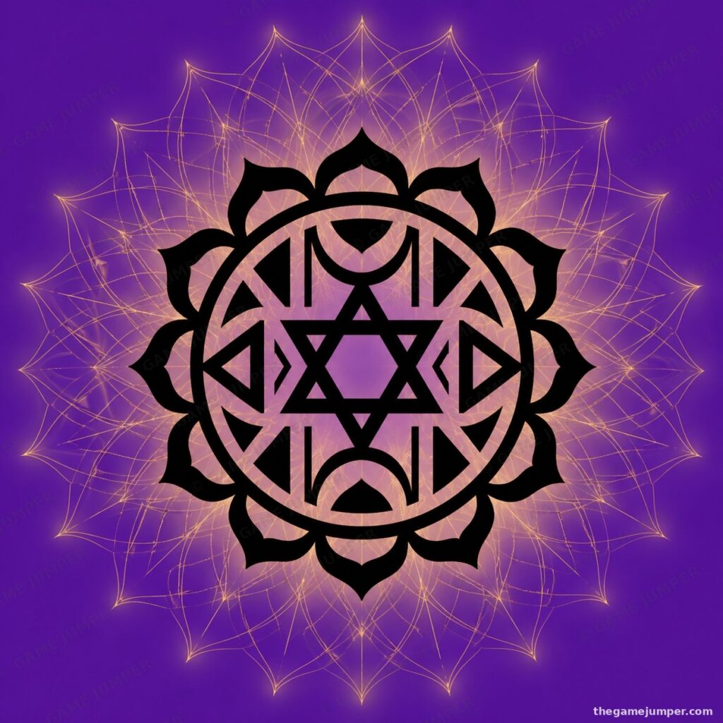 Sahasrara (Crown) - Chakra Sigil Poster