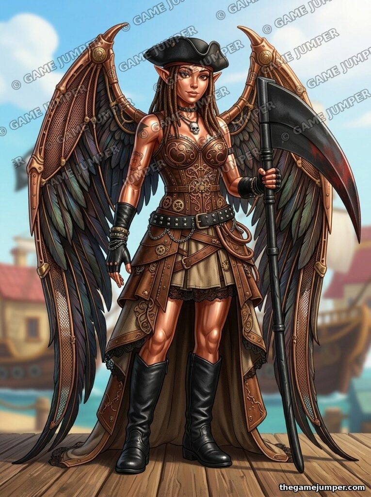 Era — The Elven Corsair — Digital Art — Elves fantasy digital art by Game Jumper Fairy Shop