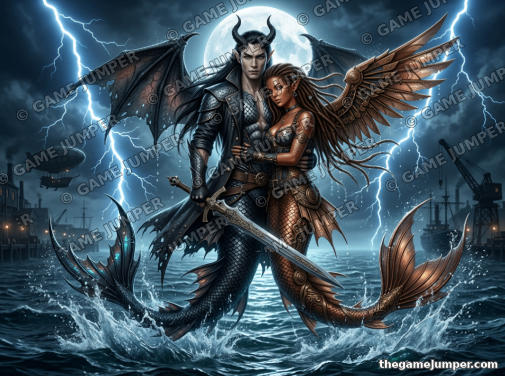 The Copper and the Dark — Digital Art — Game Jumper fantasy digital art