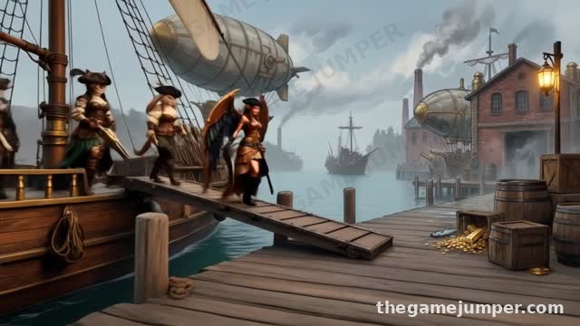 The Paddle-Wheel Galleon (HD Video)